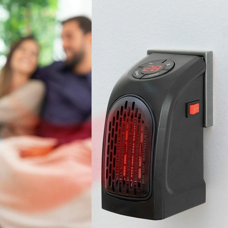 InnovaGoods Heatpod 400W Bærbar Minivarmer med LED og Termostat