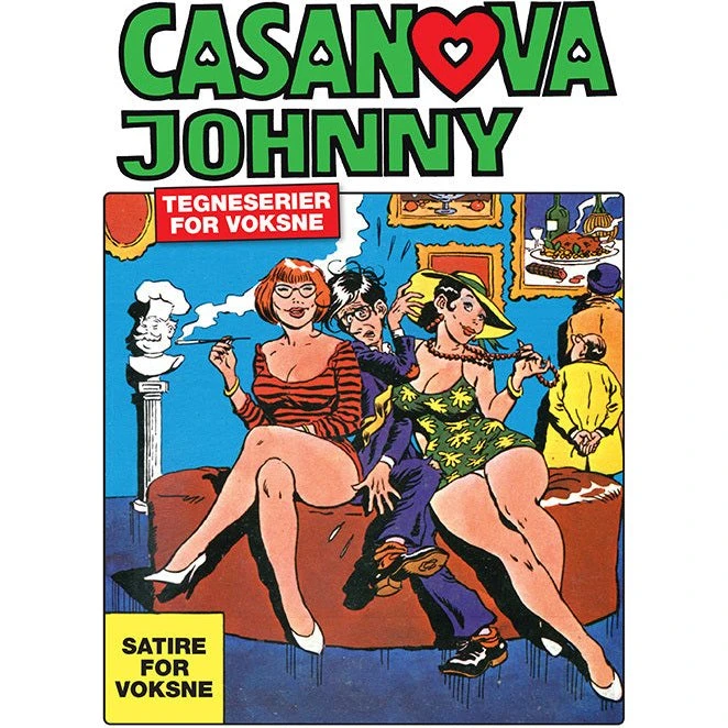 Casanova Johnny - Tegneserie med sort humor og satire
