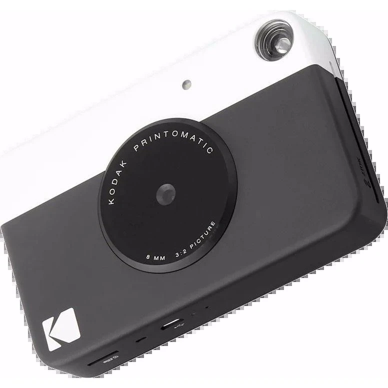 Kodak Printomatic Instant Kamera, 5MP, 2x3" Prints, Sort