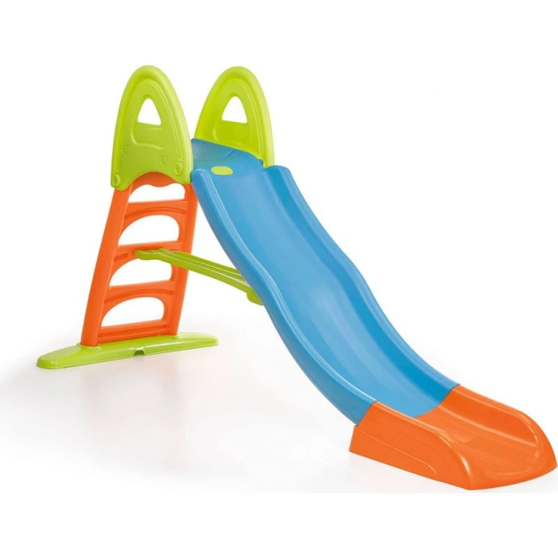 Feber Super Mega Slide med vand – Stor bølgeformet vandrutsjebane