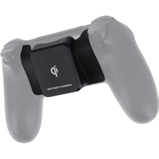 Deltaco GAMING Qi-receiver til PS4-controller, sort