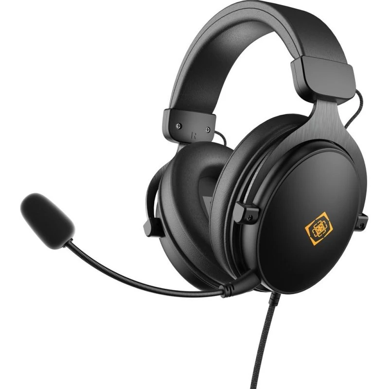 Deltaco GAM-190 Gaming Headset med bøjle, sort
