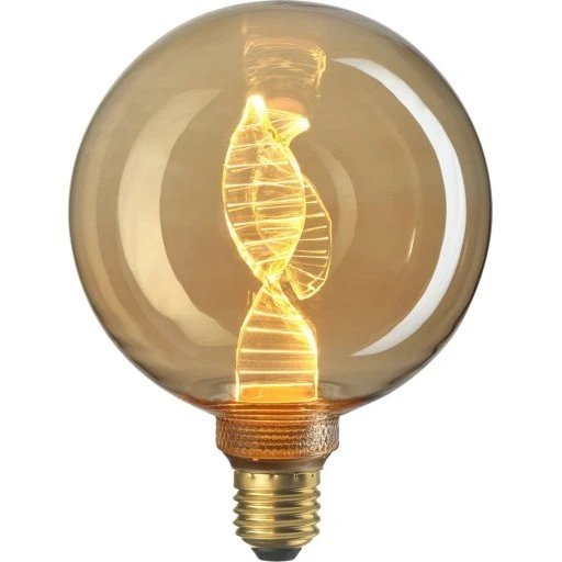 Unison DNA E27 4W 1800K globepære med 3-trins dæmp