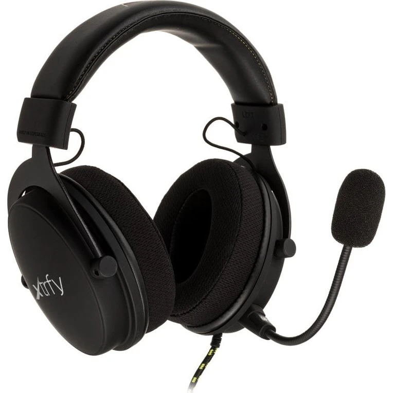 Xtrfy H2 Gaming Headset, Sort, Kablet