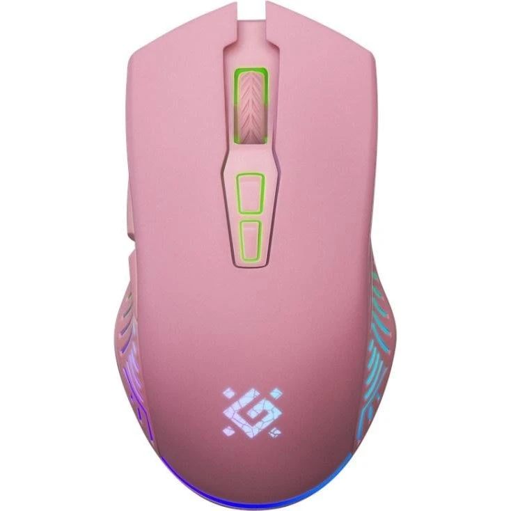 Defender Pandora RF Trådløs Mus, Pink, 3200 DPI, 7 Tast