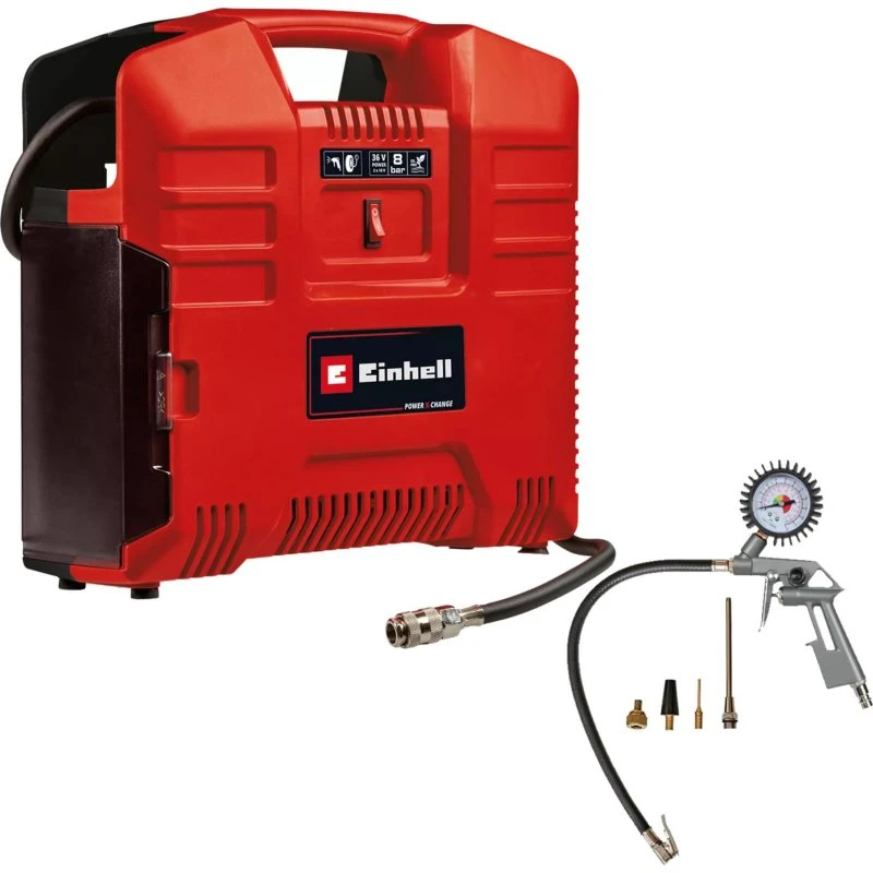 Einhell TE-AC 36/8 Li OF 36V Batterikompressor (Uden batteri og lader)