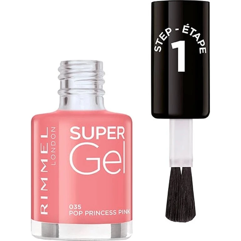 Rimmel Super Gel Nail Polish 035 Pop Princess Pink 12 ml