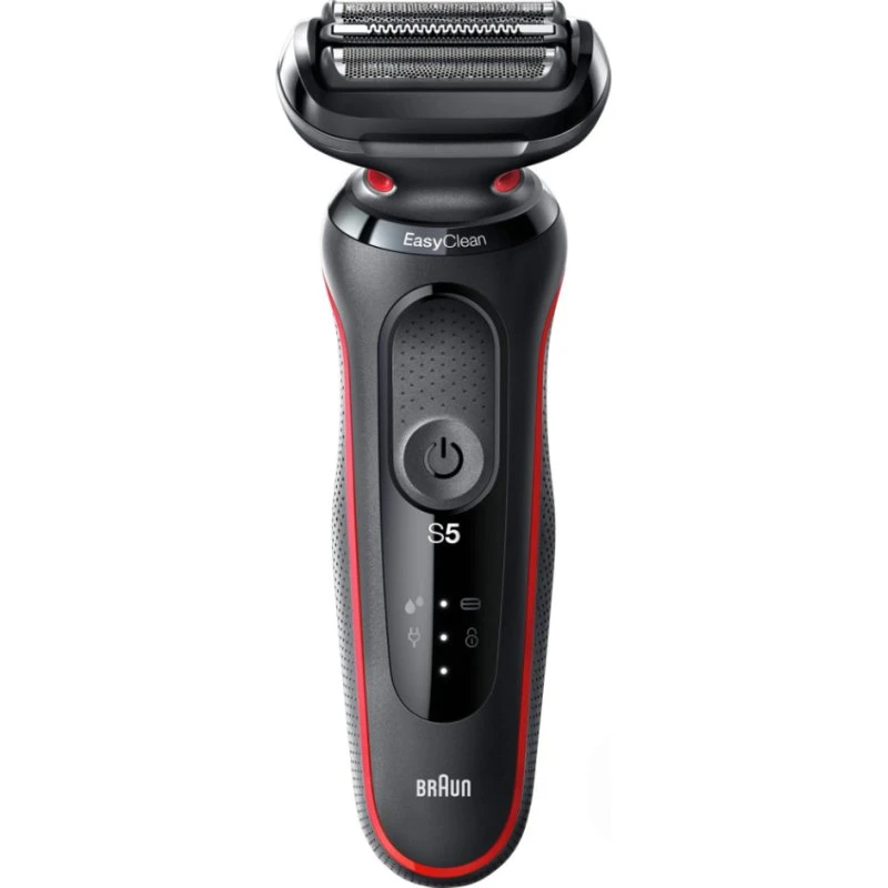 Braun Shaver Series 5 51-R1200S vandtæt, sort/rød