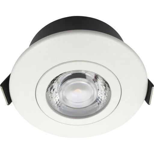 Nordtronic Low Profile Flexible indbygningsspot, 7,5 cm, hvid, 4000K