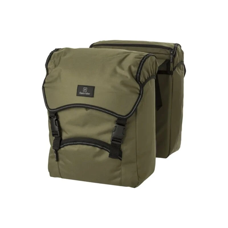 FastRider Unibag Traffic Double cykeltaske 28 L – Army Green