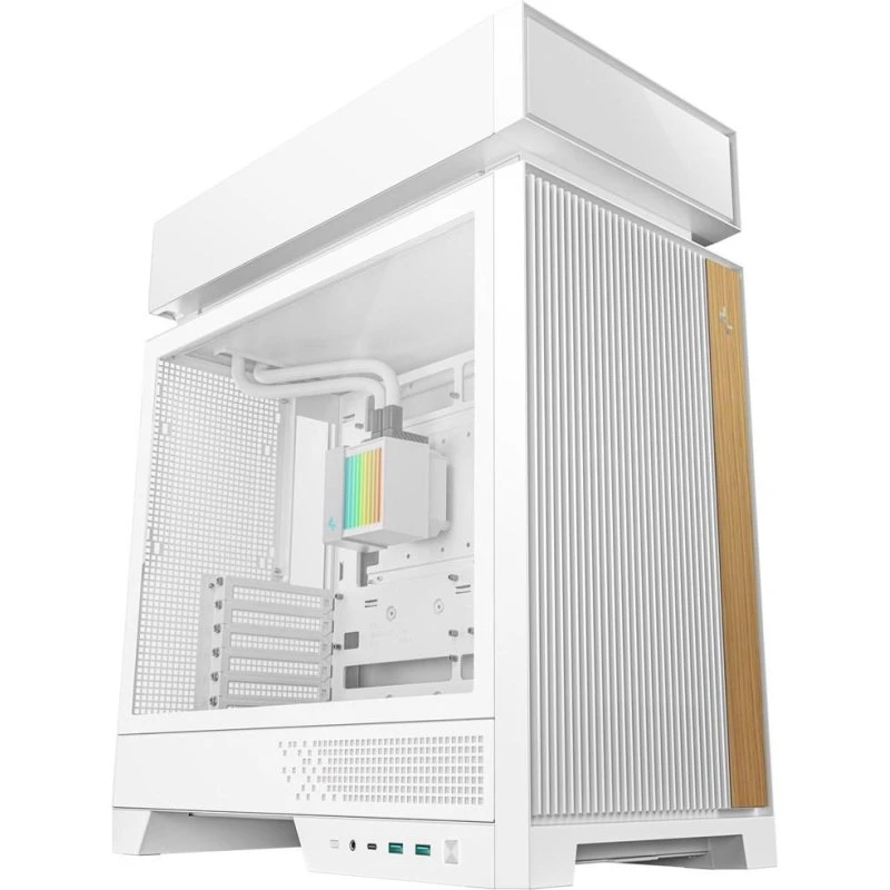 DeepCool CL6600 WH Hvid Midi-Tower med Glasvindue