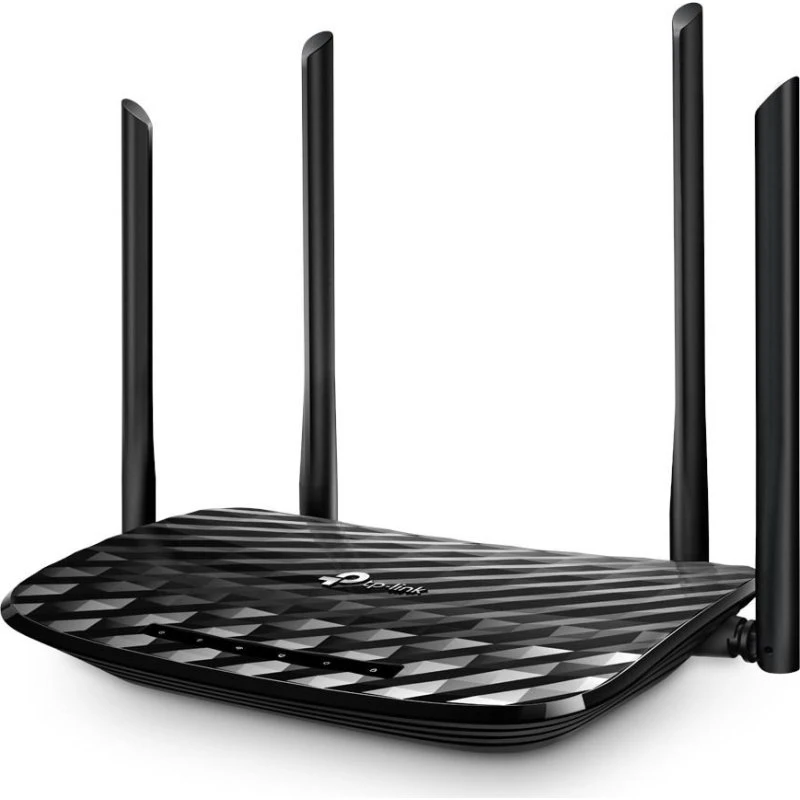 TP-Link AC1200 Dual-Band Router - Sort