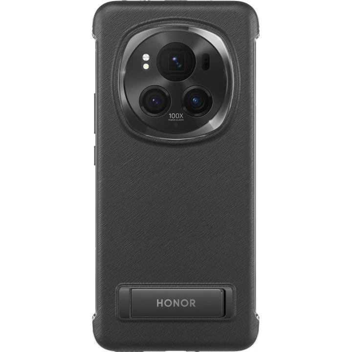 Honor Magic6 Pro PU-Stativetui, Sort