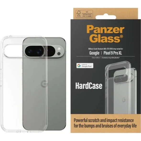PanzerGlass HardCase Gennemsigtig til Google Pixel 9 Pro XL