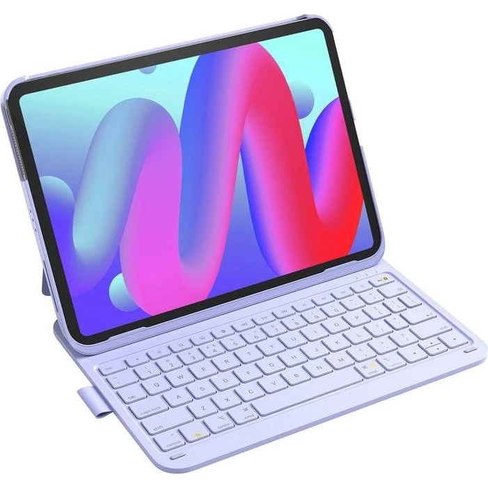 Inateck BK2007 Bluetooth Lilla Tastaturcover til iPad