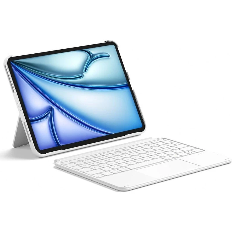 Inateck KB04122 QWERTZ Bluetooth-tastatur, hvid