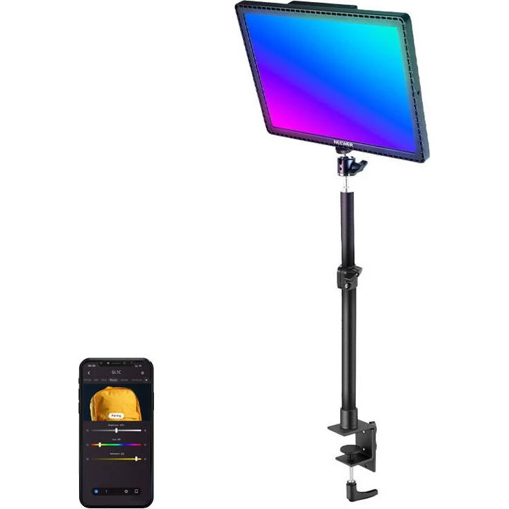 Neewer GL1C RGB 48W LED-lampe med 2900-7000K