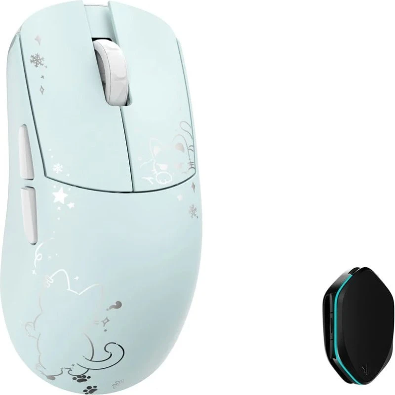 WLMouse Ying Blue Cat - Trådløs Gaming Mus, 8K Hz, 47g