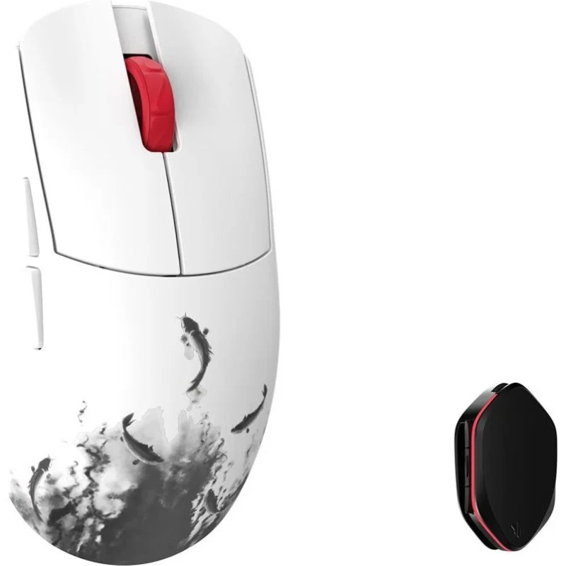 WLMouse Ying - Trådløs Gaming Mus, 8K, 47g, Hvid