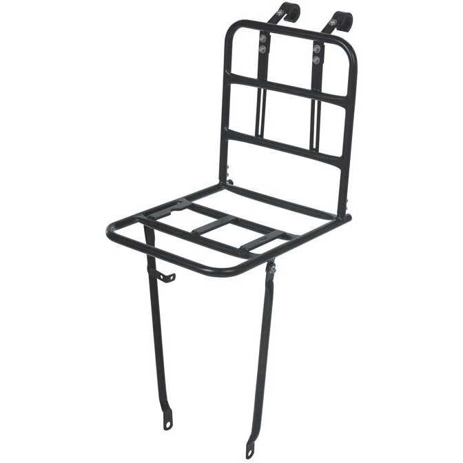 Basil Front Carrier L frontbagagebærer MIK matsort