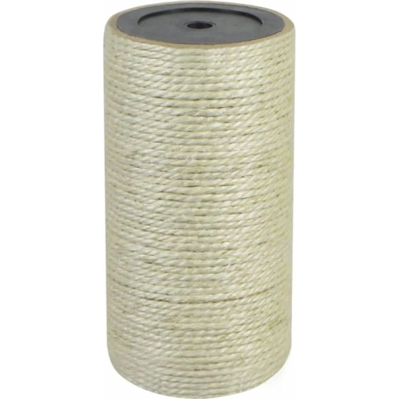 vidaXL Kradsetræ 15 cm, beige, 8 mm tyk, væget sisal