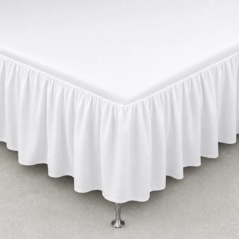 Nordstrand Home Kappelagen 120x200 cm Hvid 100% Bomuld