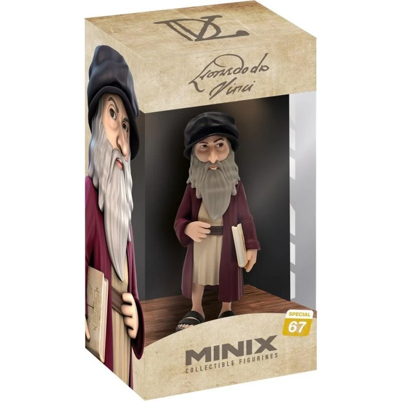 MINIX Leonardo da Vinci samlefigur