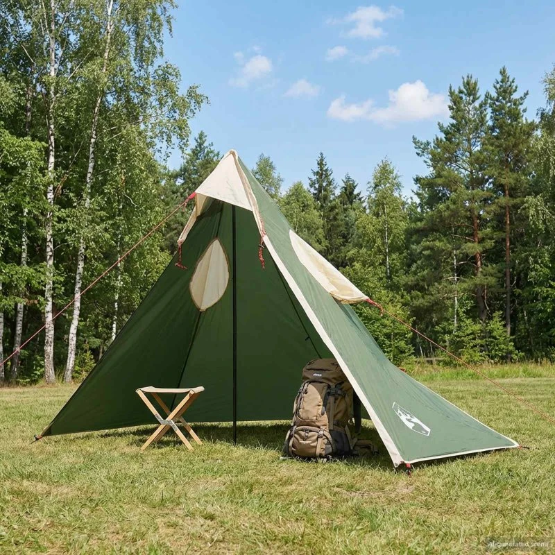 vidaXL 2-i-1 regnponcho med hætte Grøn 262 x 126 x 130 cm