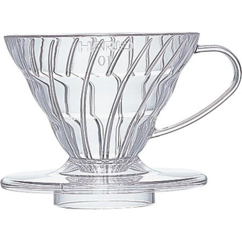 Hario V60-01 klar plast filtertragt 1 kop