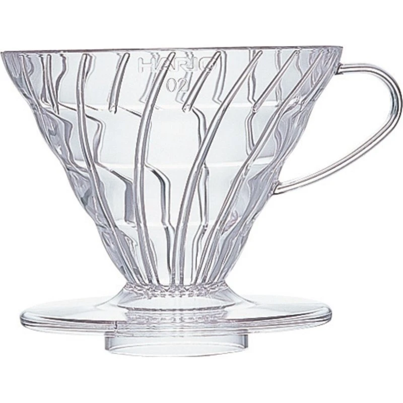 Hario V60-02 2-cup klar plastik Dripper