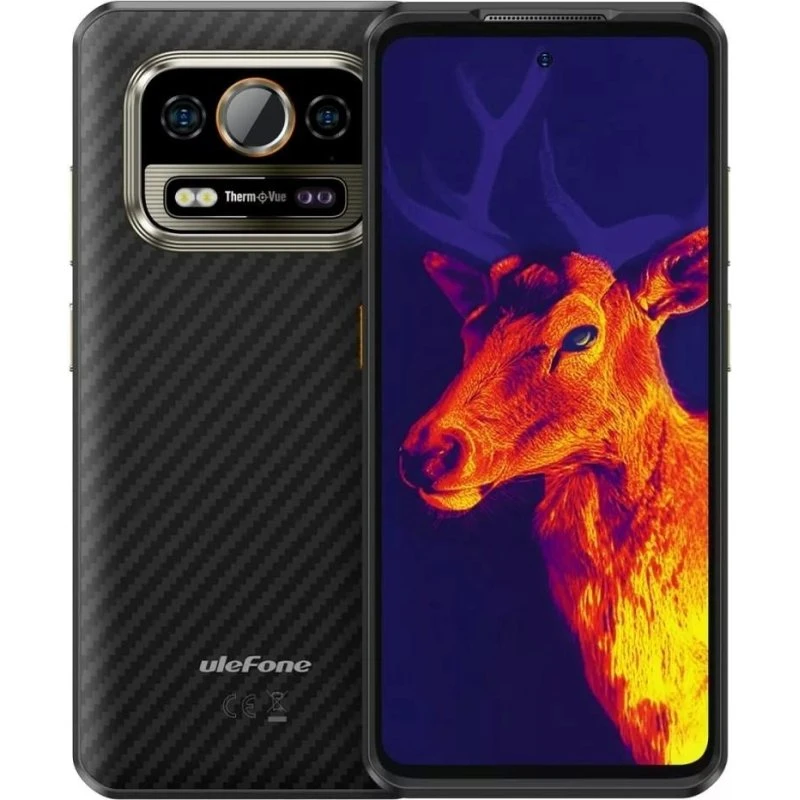Ulefone Armor 25T 6/256 GB Frost Black - Termovision Smartphone