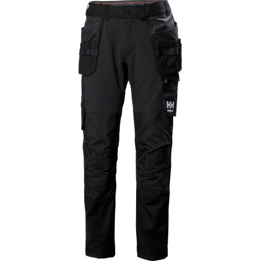 Helly Hansen Oxford Håndværkerbukser 4-vejs Stretch, Sort, C60