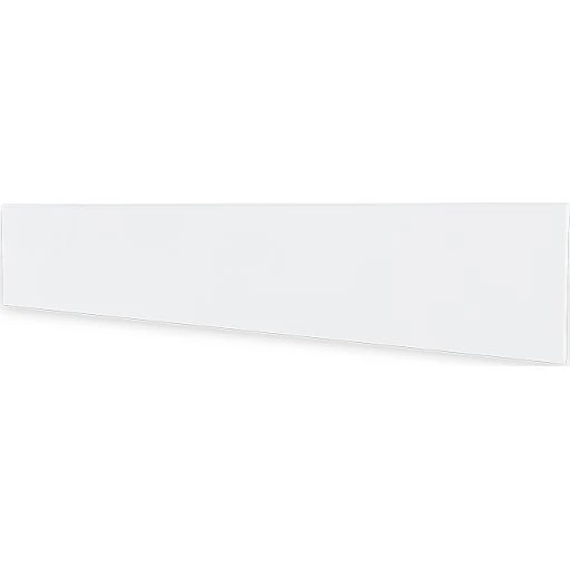 Glamox H40 L el-radiator, 1400W, hvid, 21 m²