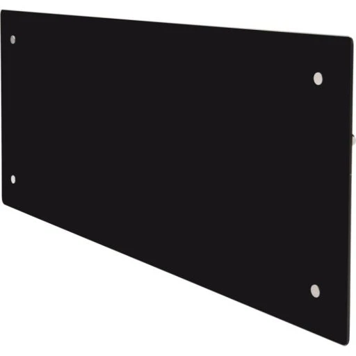 Adax Clea H WiFi-radiator 1200W, sort glas, 18 m²