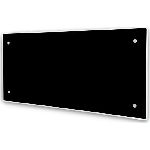 Glamox H60 H el-radiator, 1200W, sort, 18 m²
