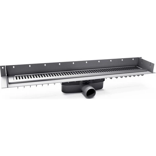 Purus Line Sampak 800 mm, Ø50 mm, rustfri stål, vandret