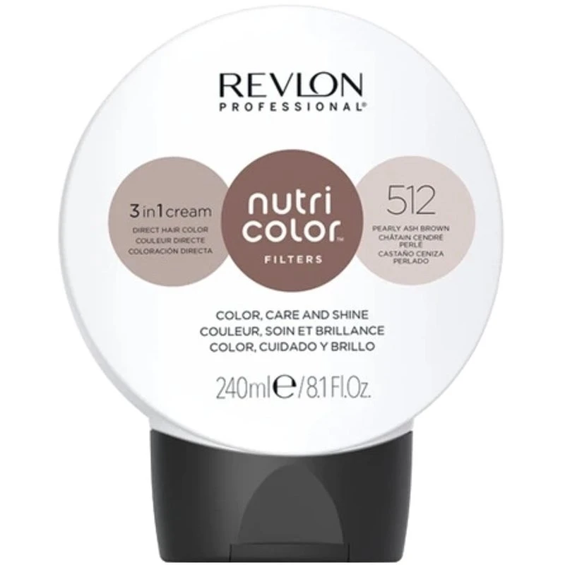Revlon Nutri Color Filters 512 Pearly Ash Brown 240 ml