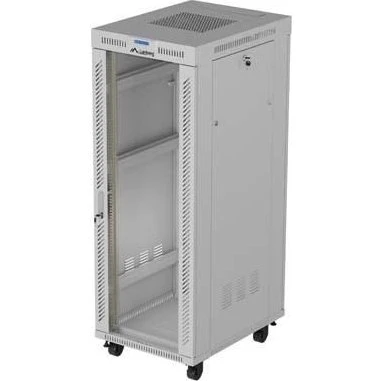 Lanberg FF01-6832-12SL 32U 19" rackskab grå glasdør
