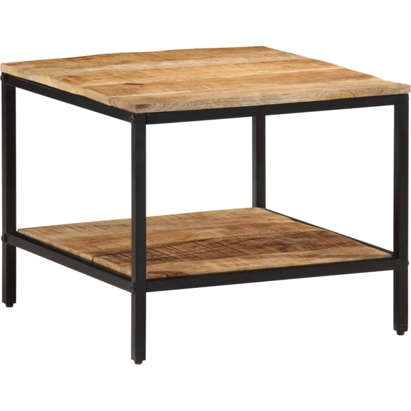 vidaXL sofabord 55x55x45 cm i massivt mangotræ