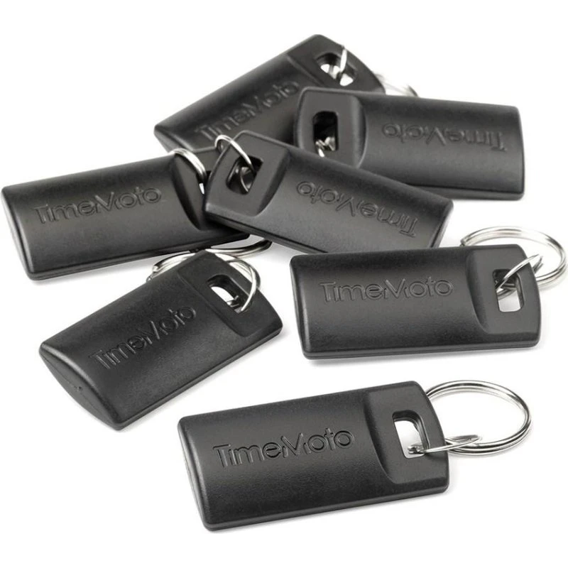 Safescan TimeMoto RF-110 RFID-nøgletag, sort, 25 stk.