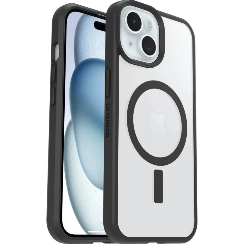 OtterBox React MagSafe iPhone 13-16e Sort/Klar