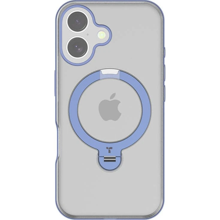 Torras Ostand Spin Cover til iPhone 16, Blå