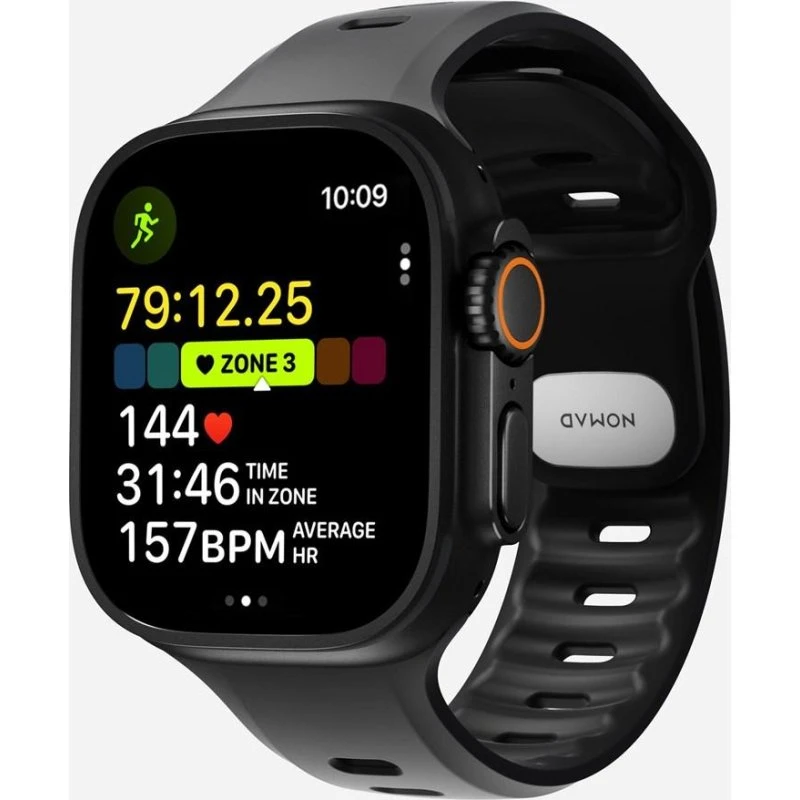 Nomad Tempo Band 49 mm Sort FKM