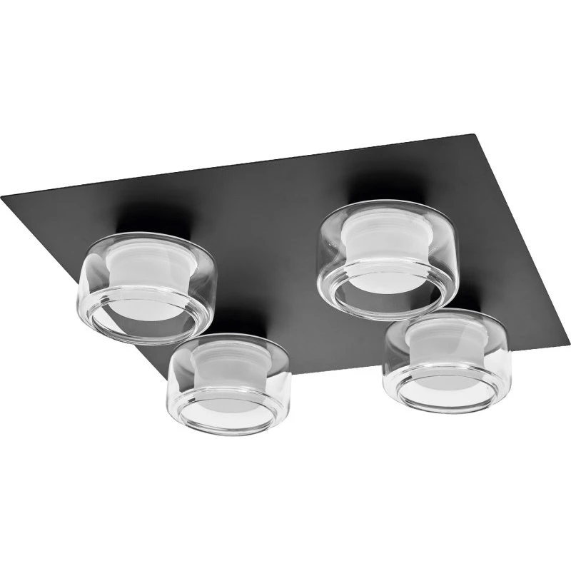 Osram Orbis Flame loftlampe, sort