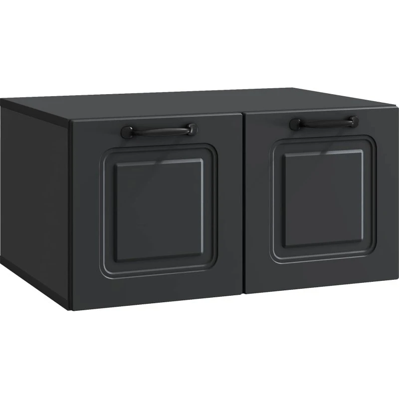vidaXL Væghængt TV-skab Sort 59,5 x 41 x 30 cm Træ