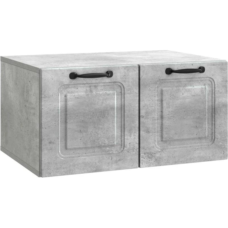 vidaXL Væghængt TV-skab Betongrå 59,5 x 41 x 30 cm Træ
