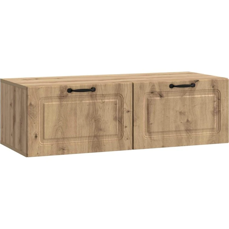 vidaXL Væghængt TV-skab Artisan-eg 98 x 41 x 30 cm Træ