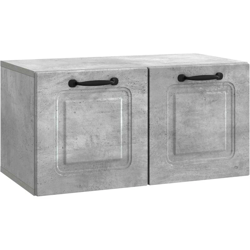 vidaXL Væghængt TV-skab Betongrå 59,5 x 31 x 30 cm Træ