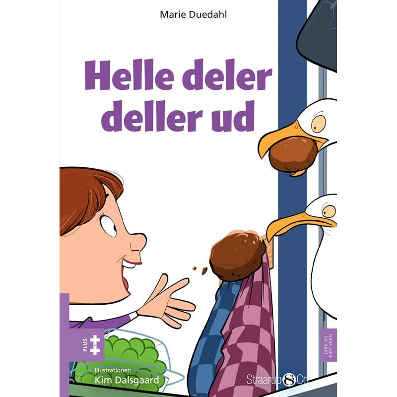 Helle deler deller ud – En sjov og farverig børnebog fra PLUS-serien