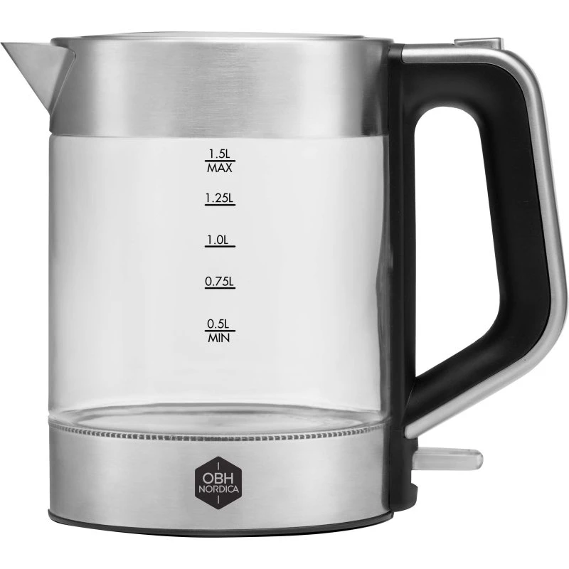 OBH Nordica Venice Glas Kedel 1,5 L, Ledningsfri
